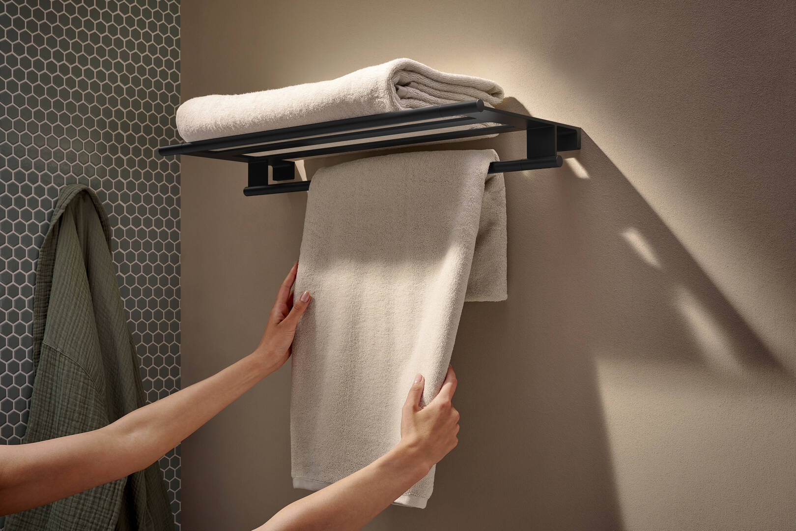 Close-up: Kylpypyyhenaulakko tangolla 1