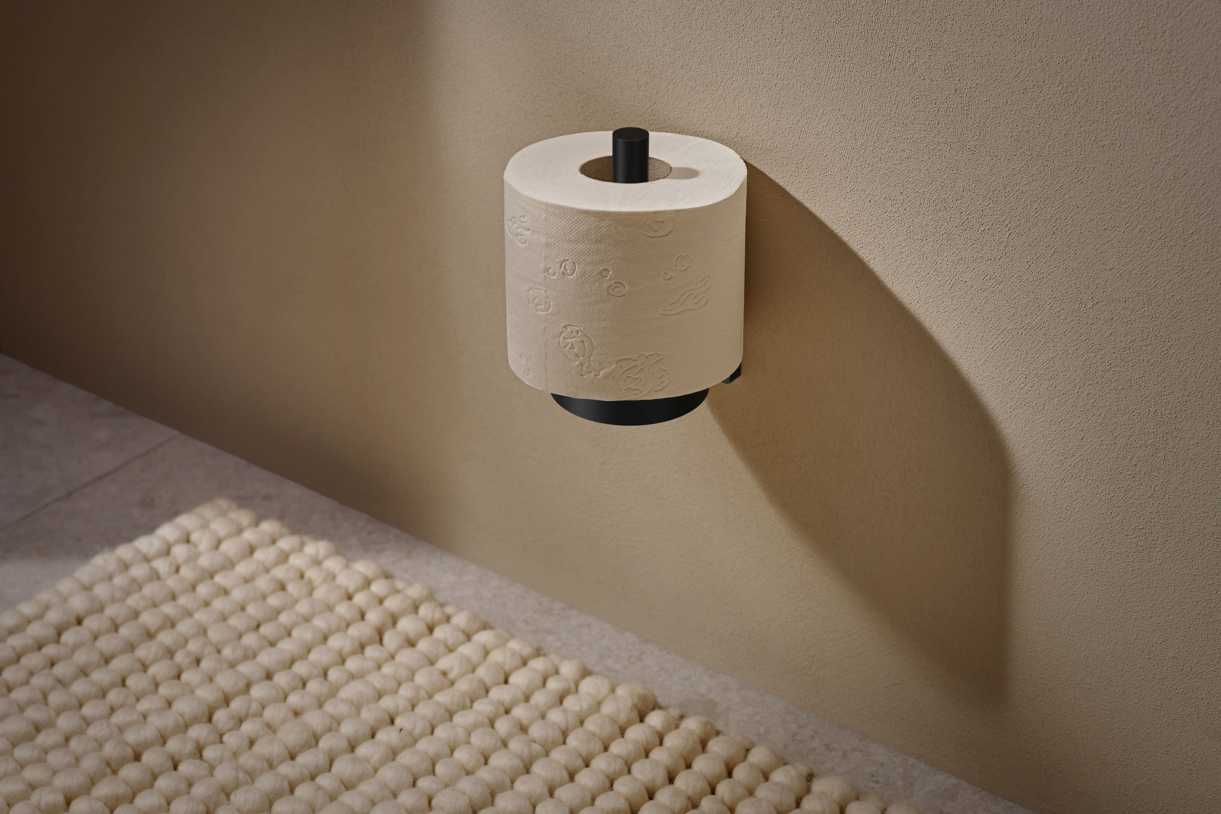 Close-up: Reservpappershållare 1