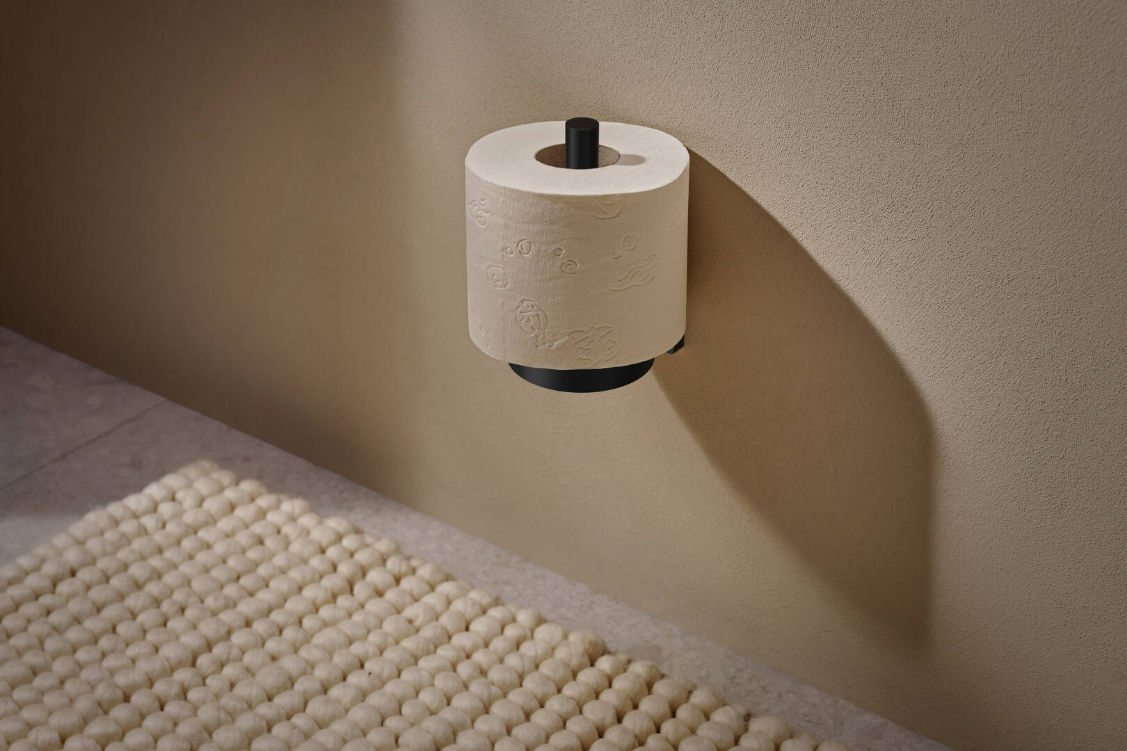 Close-up: Reservpappershållare 1