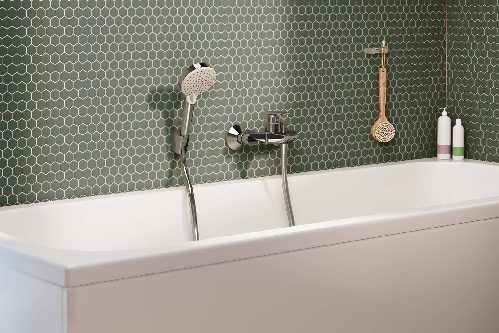 Close-up: Towel hook double 3