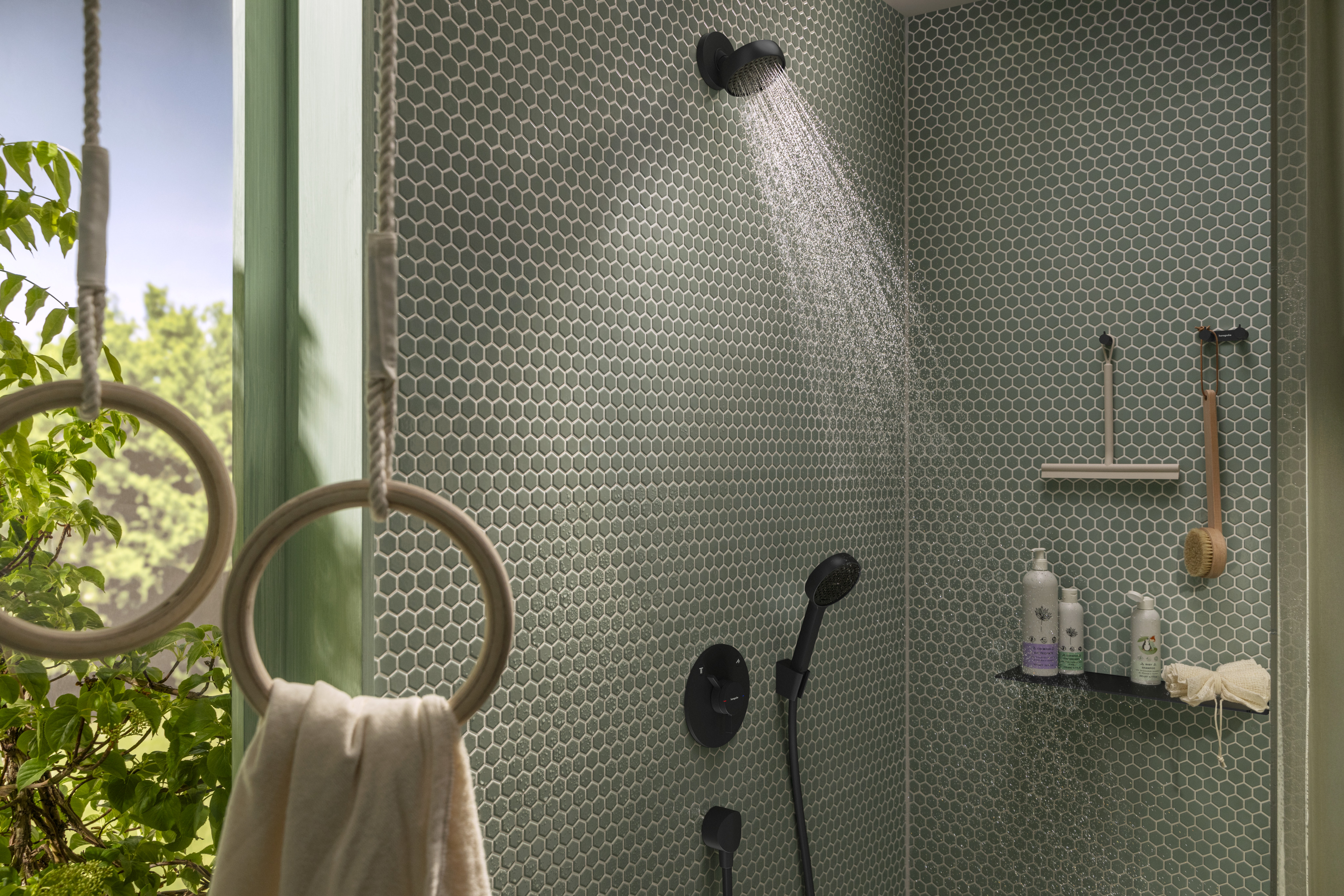 Primo piano: Soffione doccia 95 2jet EcoSmart+ 6