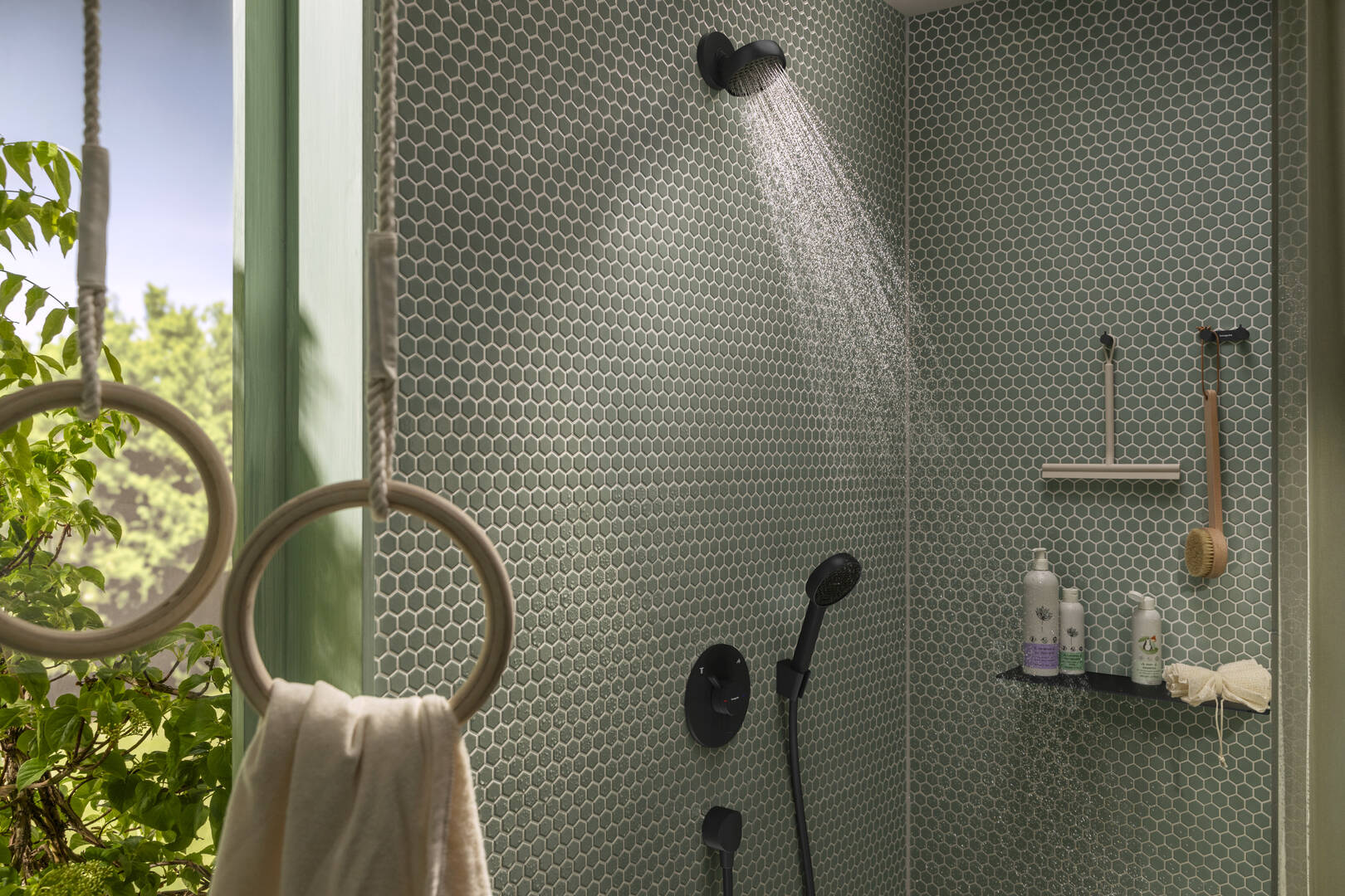 Primo piano: Soffione doccia 95 2jet EcoSmart+ 6