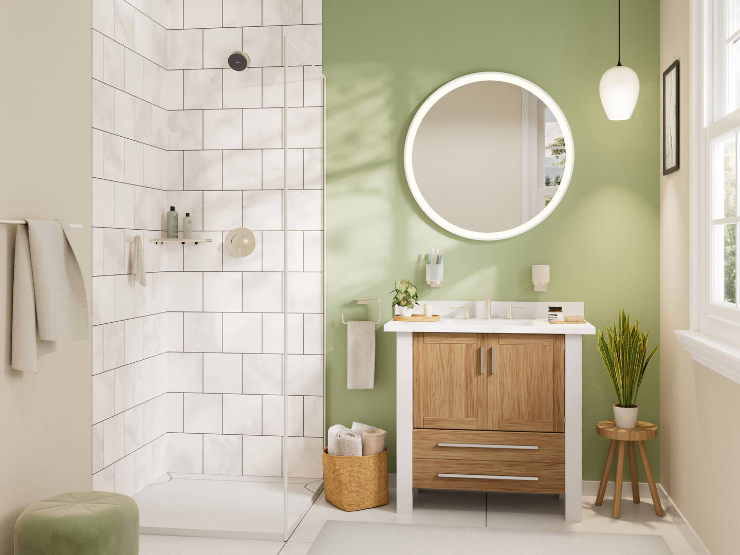 Close-up: Showerhead 95 1-Jet  1.75 GPM