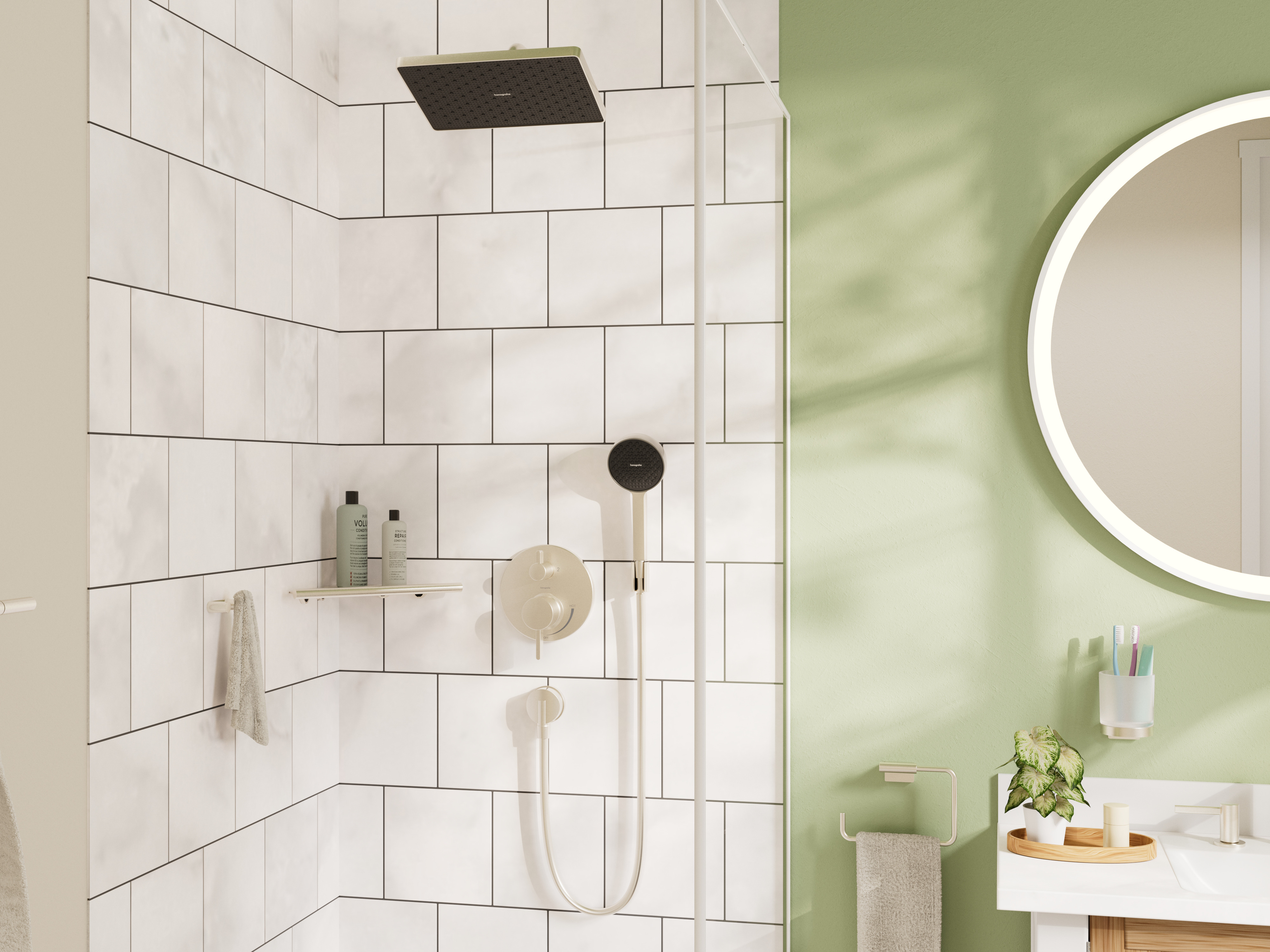 Close-up: Handshower 95 1-Jet  1.75 GPM