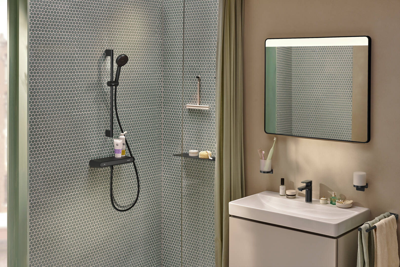 Close-up: Douchethermostaat 360 opbouw 4