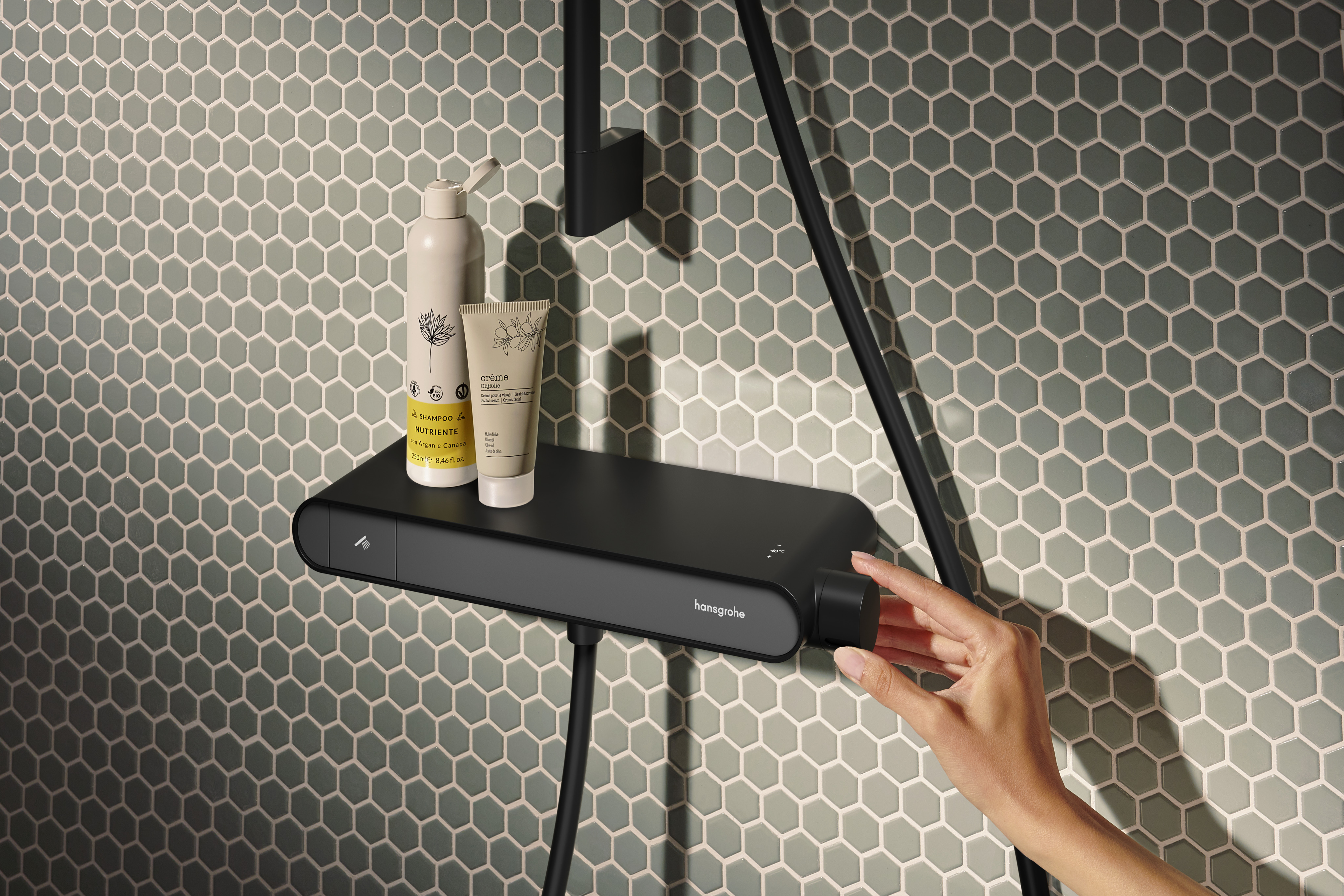 Close-up: Douchethermostaat 360 opbouw 6