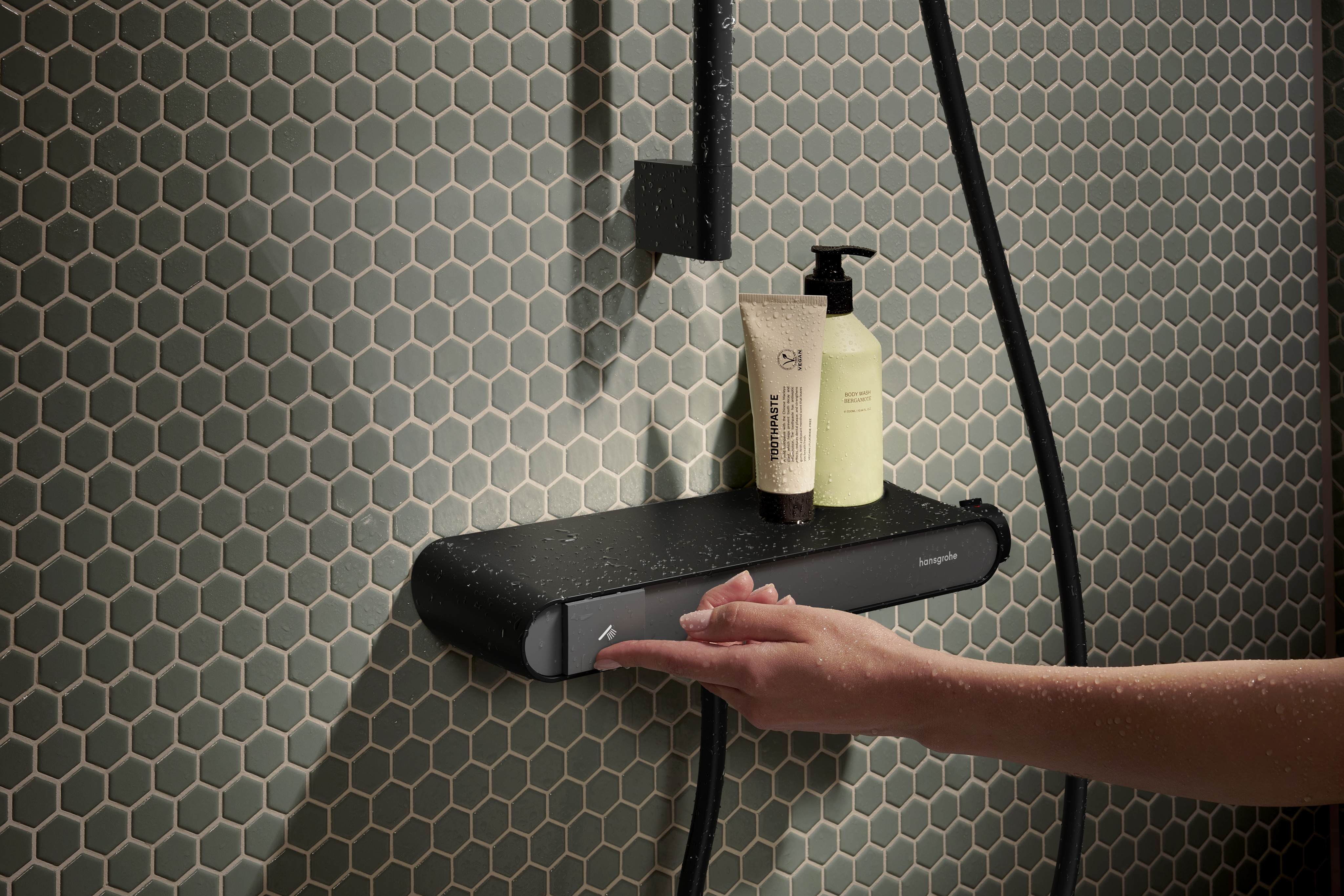 Close-up: Douchethermostaat 360 opbouw 8