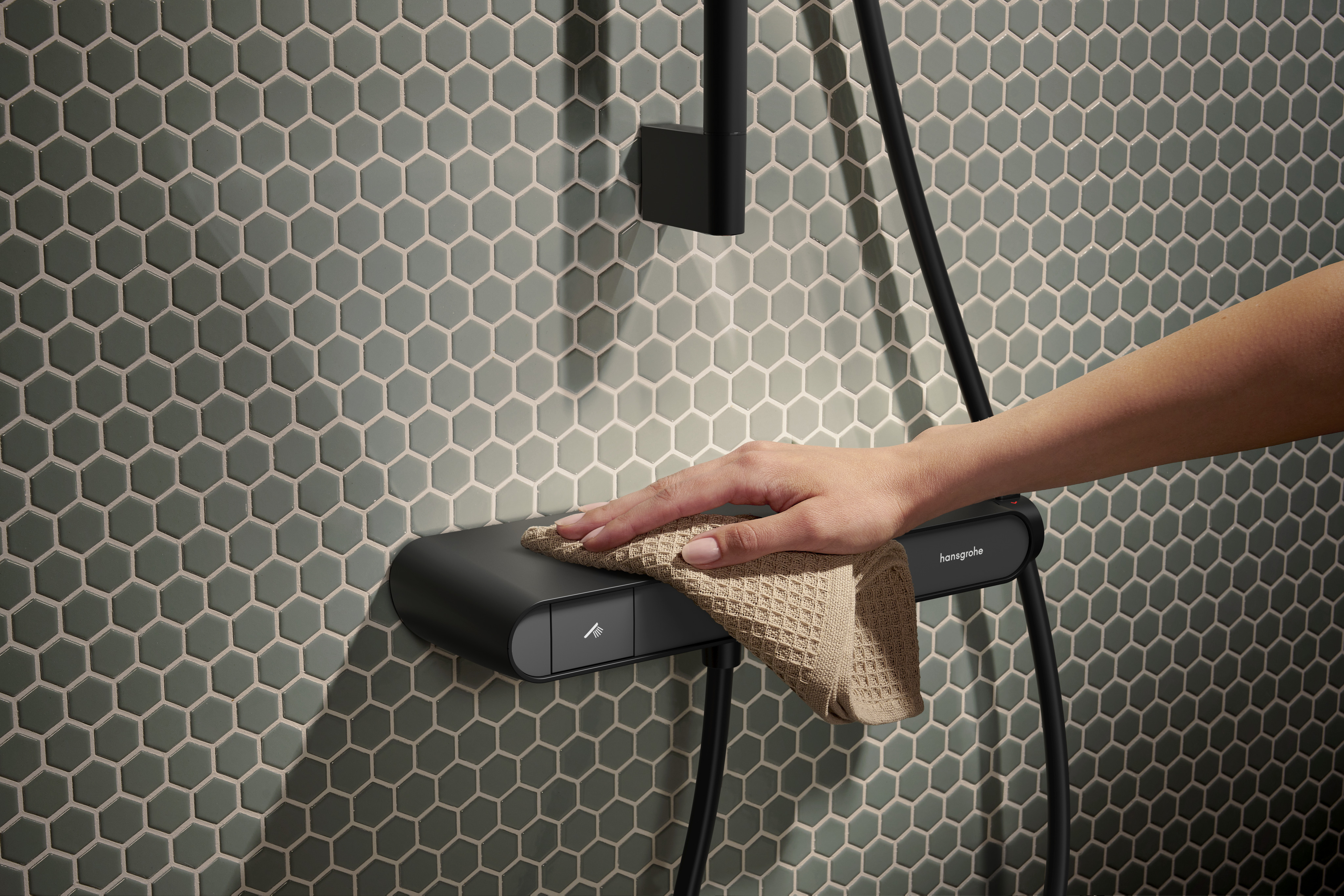 Close-up: Douchethermostaat 360 opbouw 7