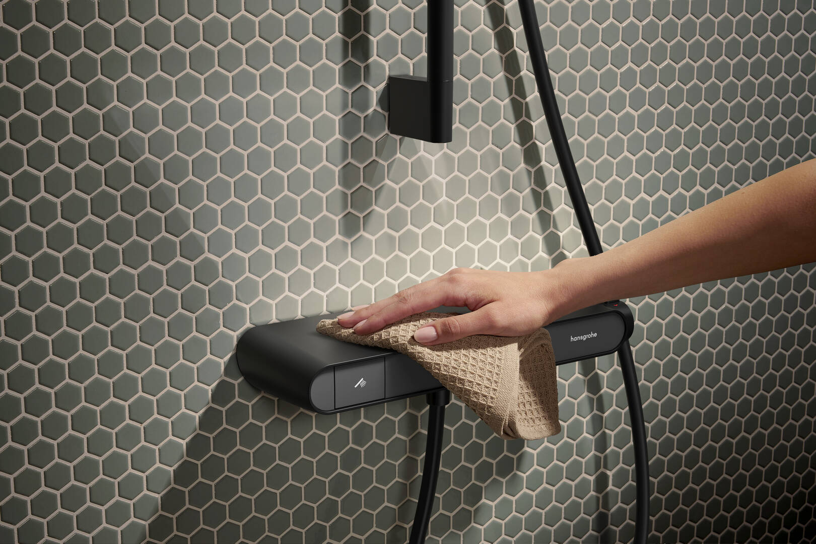 Close-up: Douchethermostaat 360 opbouw 7