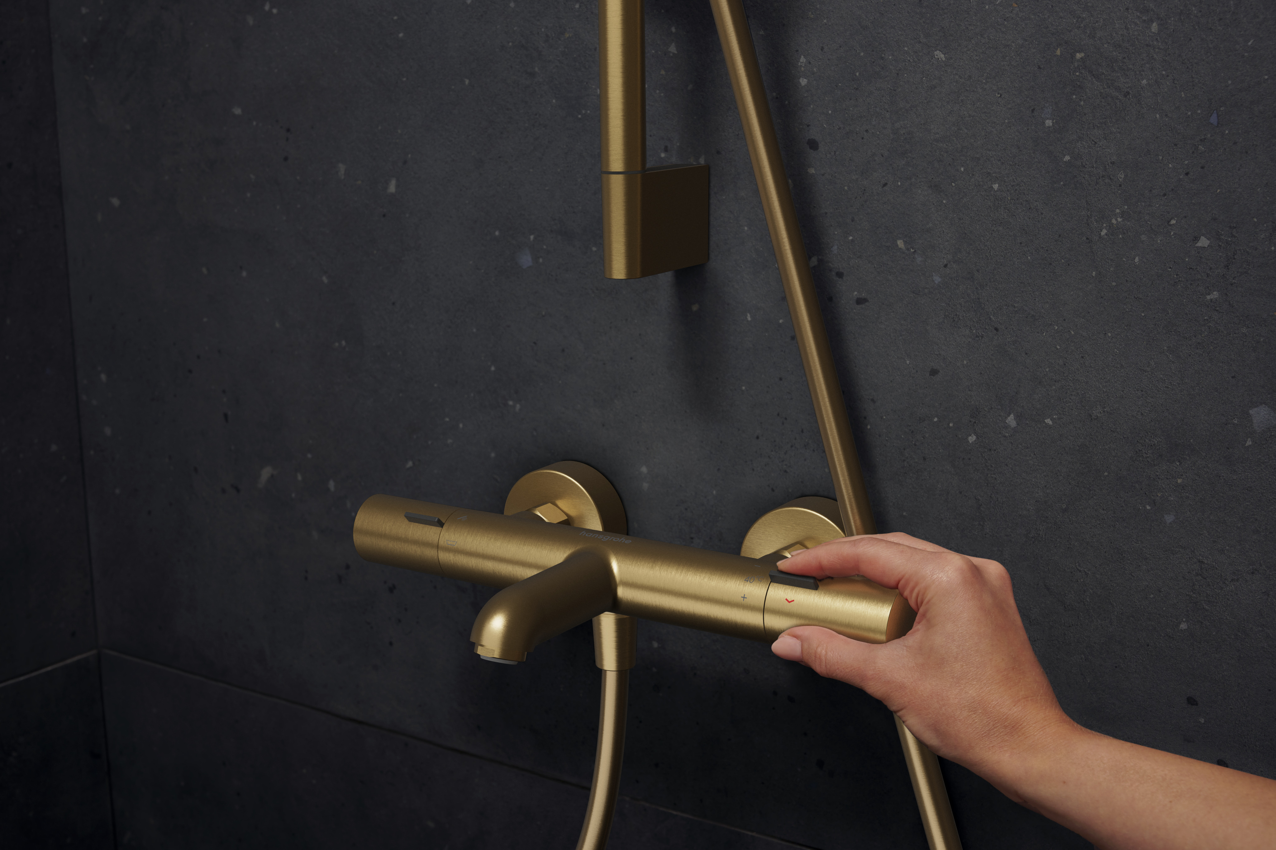 Fermer : Mitigeur thermostatique bain/douche 2