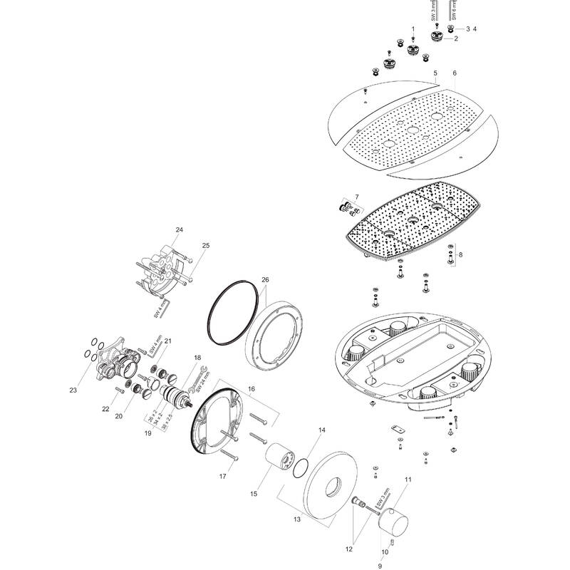 Spare parts for products 28403000