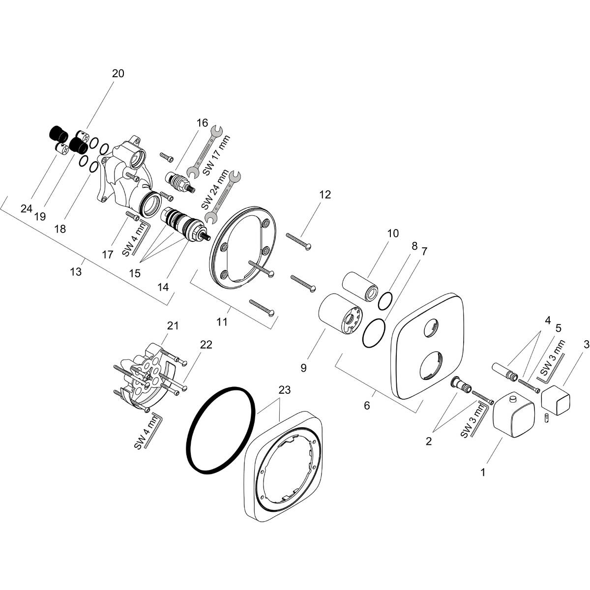 Spare parts for products 15775000