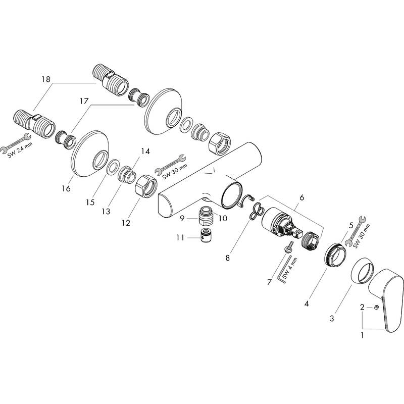 Spare parts for products 31962000