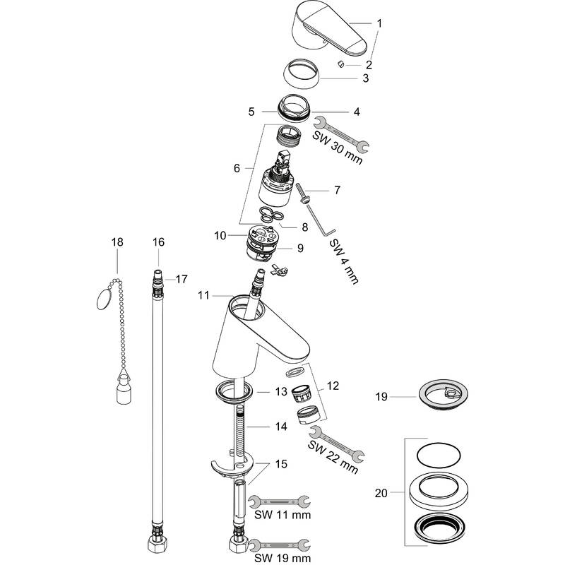 Spare parts for products 31732000
