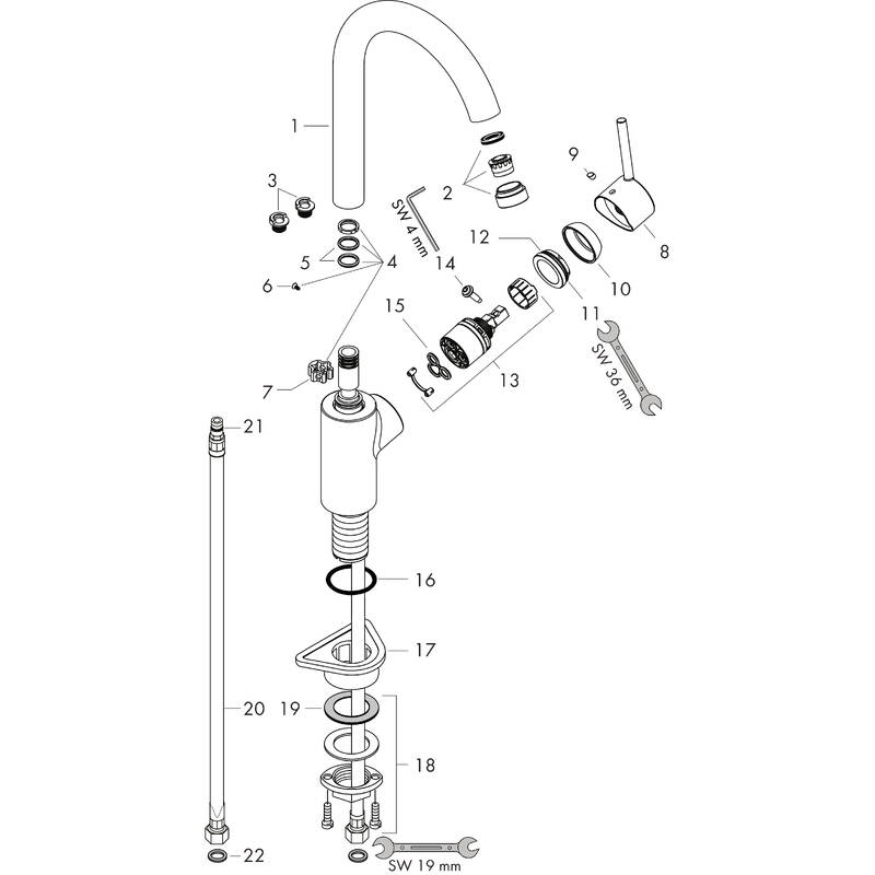 Spare parts for products 14870000