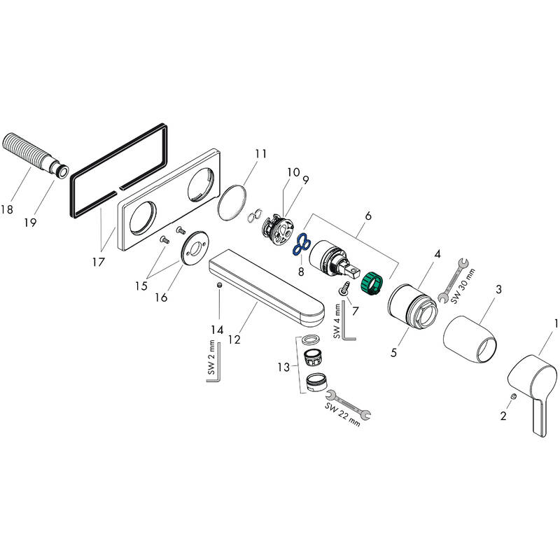 Spare parts for products 31162000
