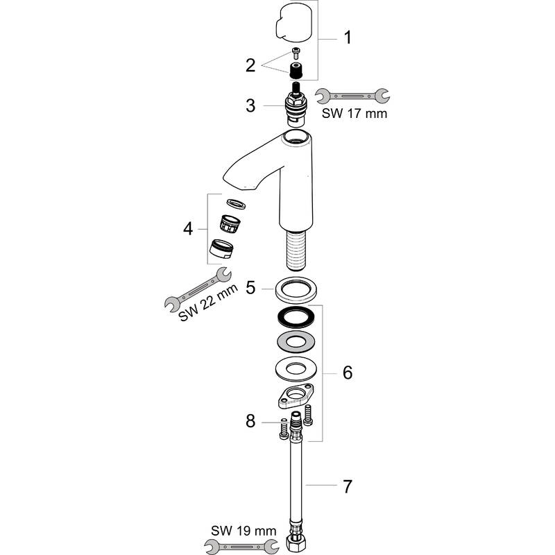 Spare parts for products 31166000
