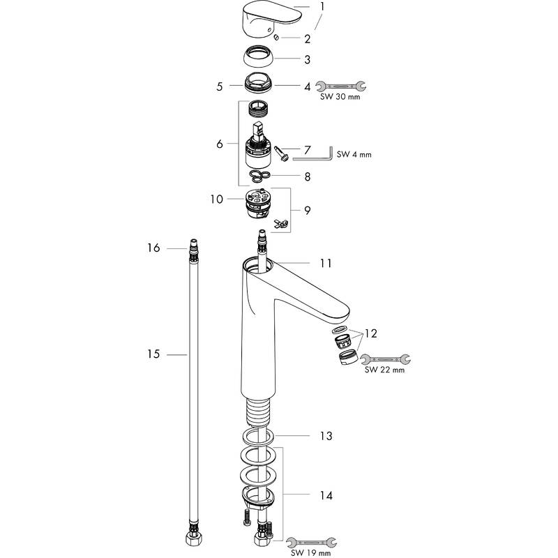 Spare parts for products 31518000