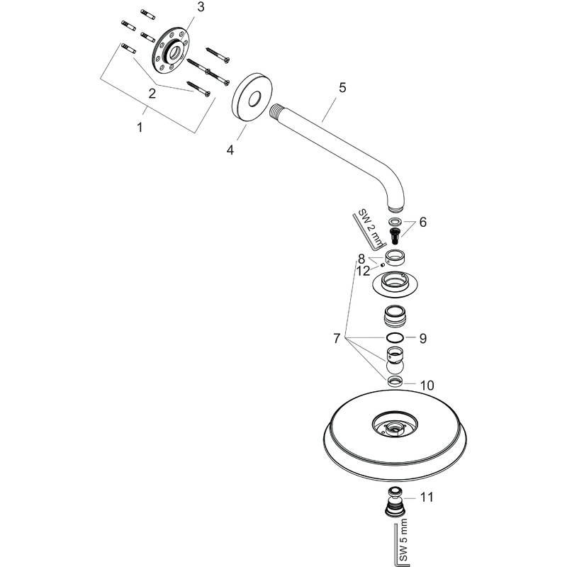 Spare parts for products 27424090
