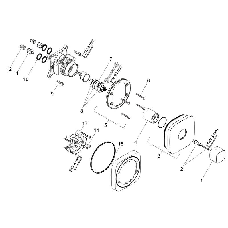 Spare parts for products 15772000