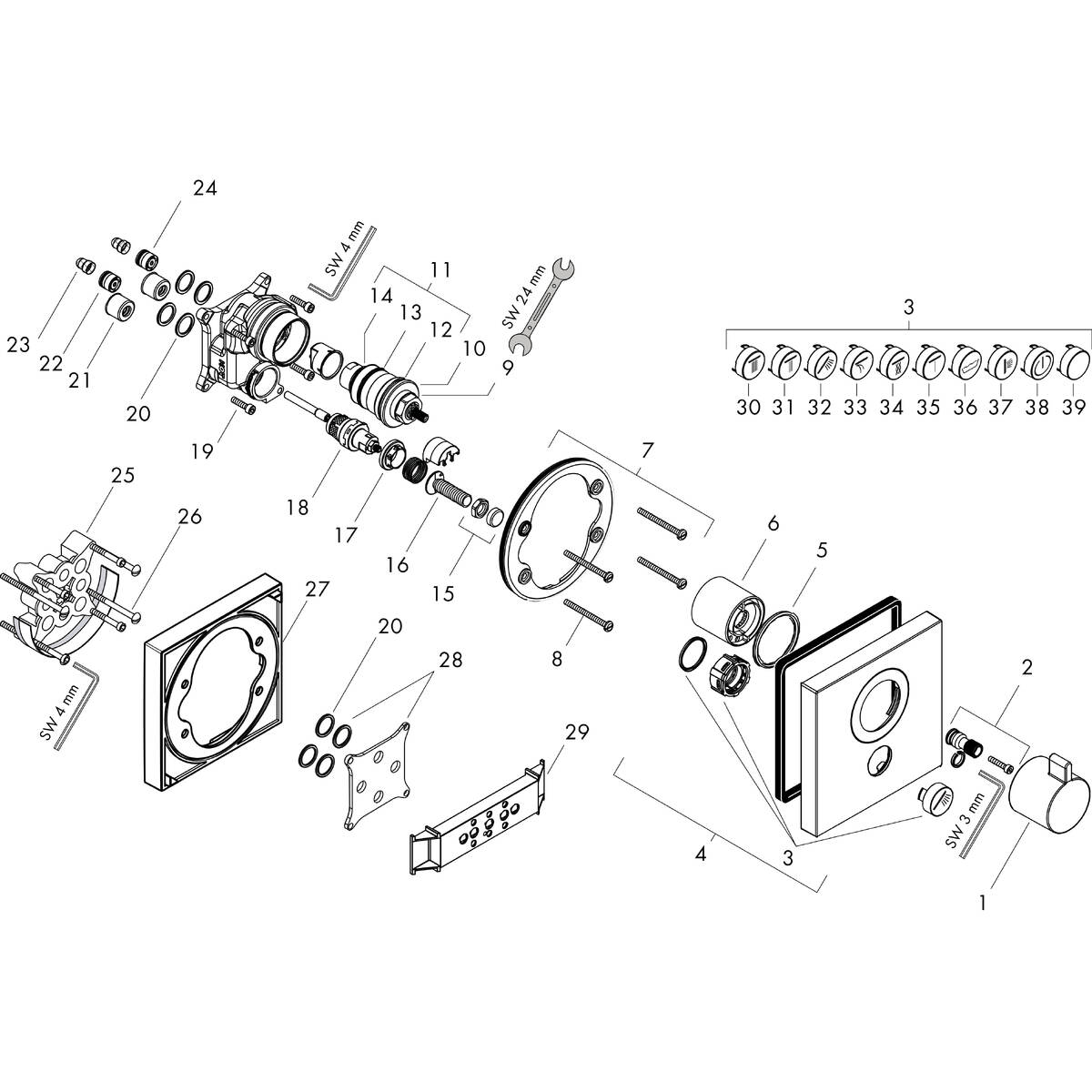 Spare parts for products 15761000