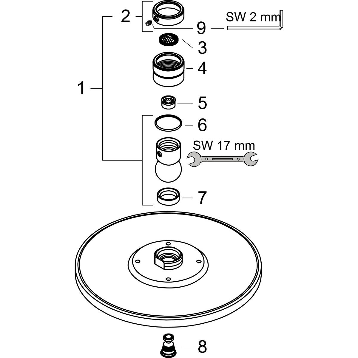 Spare parts for products 27494003