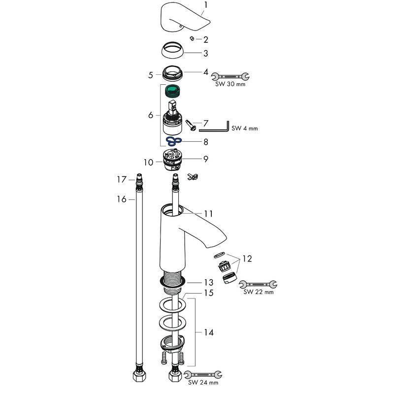 Spare parts for products 31084003