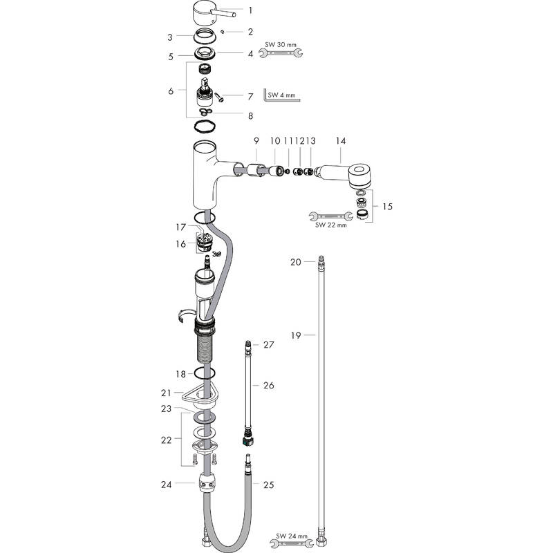 Spare parts for products 32841009