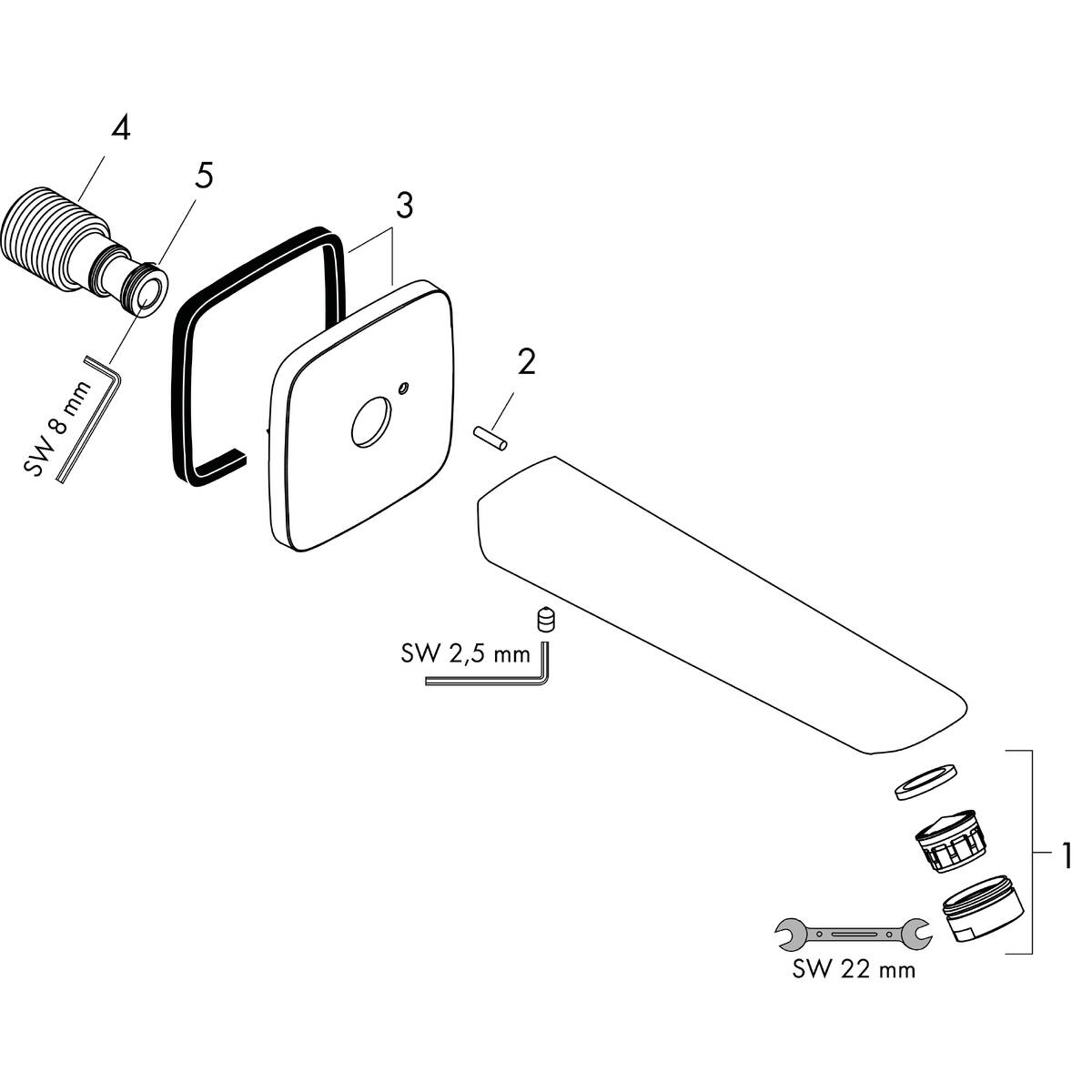 Spare parts for products 71410000