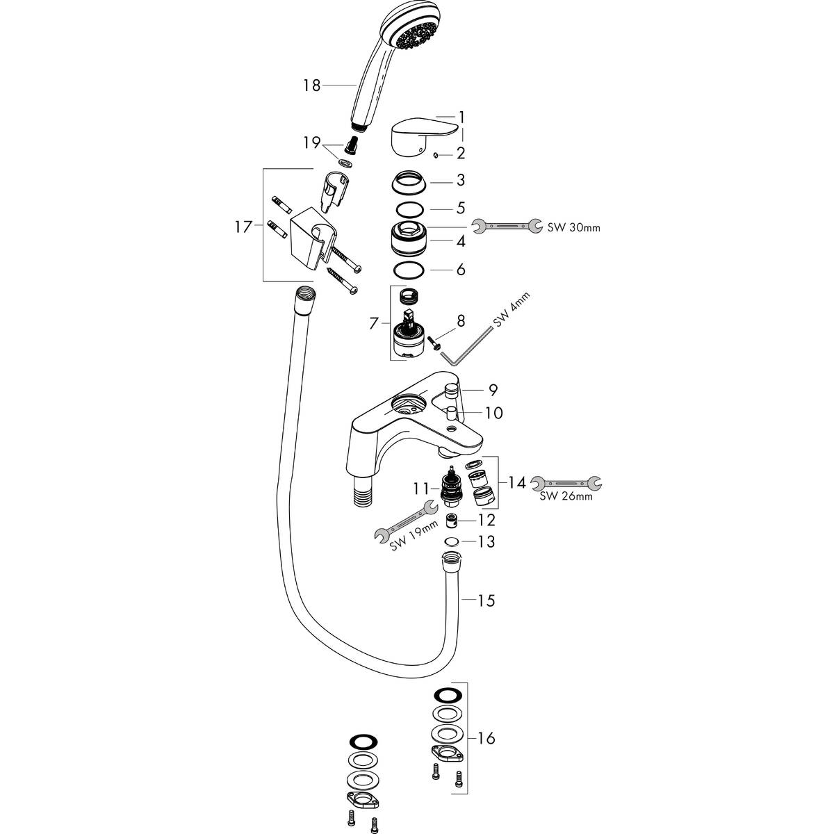 Spare parts for products 31521000