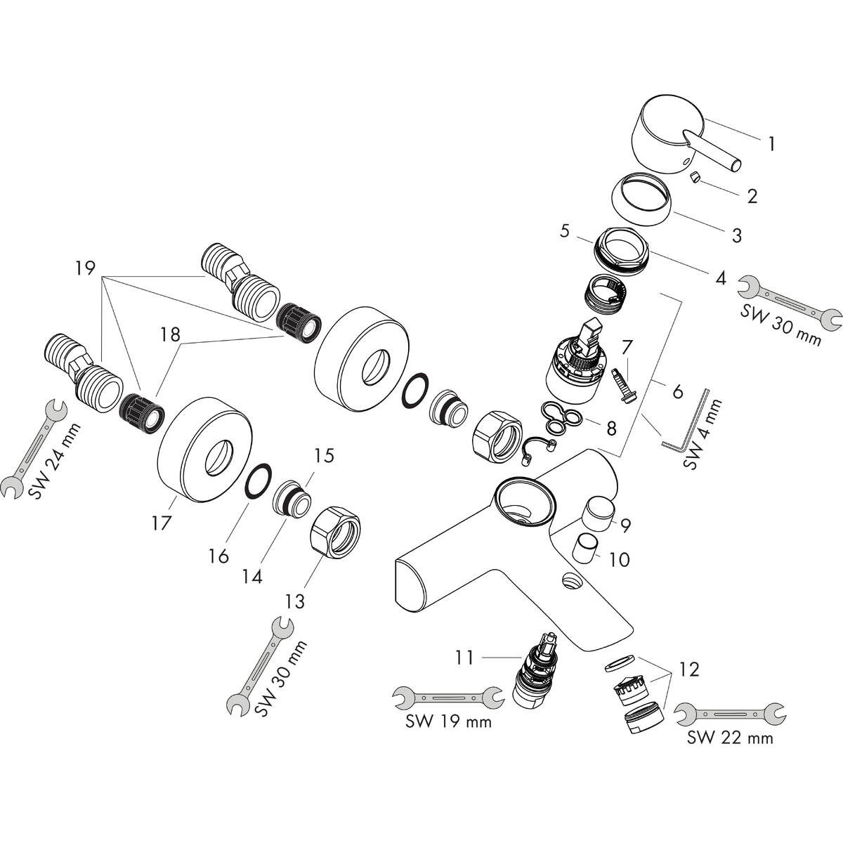 Spare parts for products 32440000