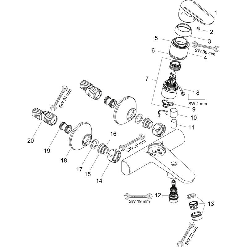 Spare parts for products 14124000