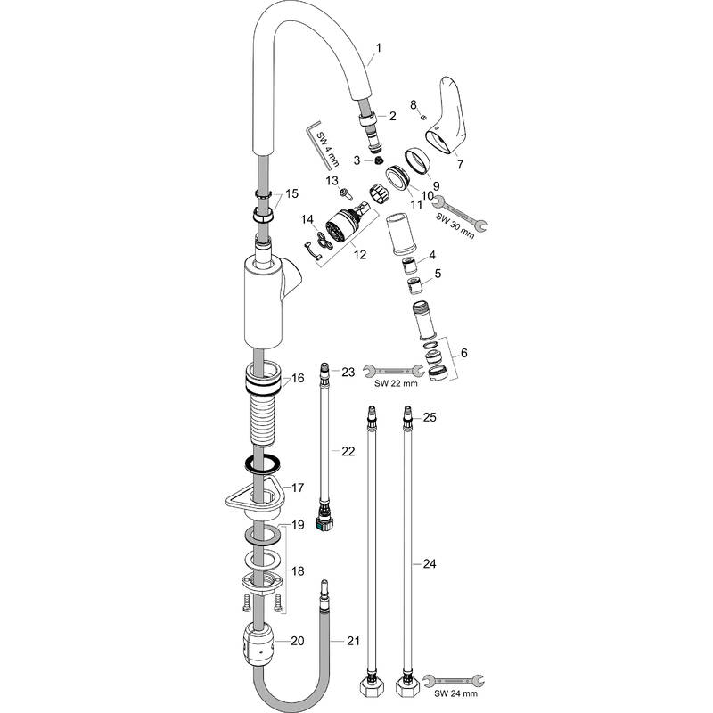 Spare parts for products 14881003