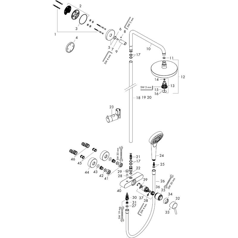 Spare parts for products 27255400