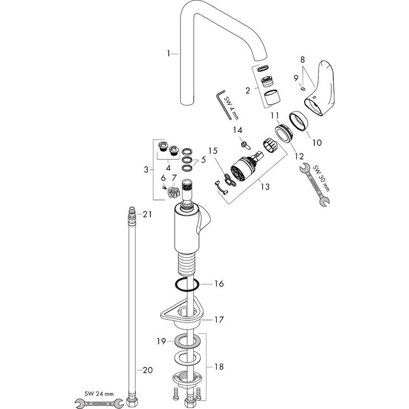 Spare parts for products 31820003