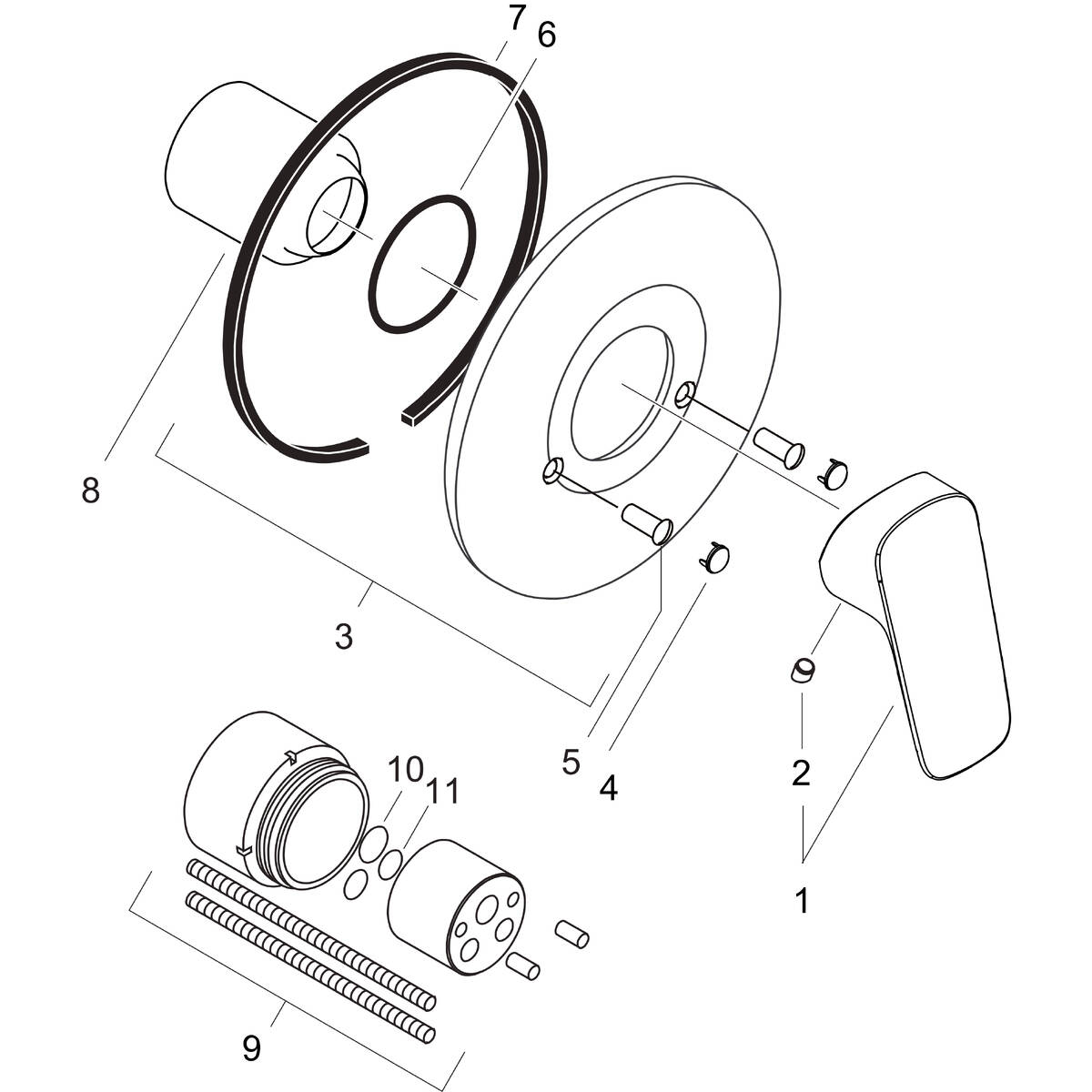 Spare parts for products 71606000