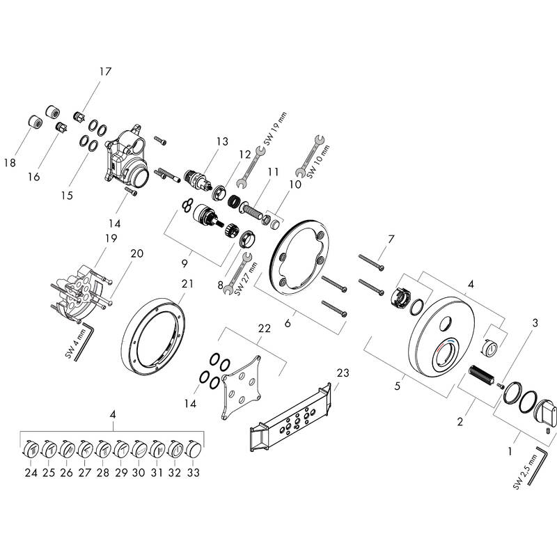 Spare parts for products 15747000