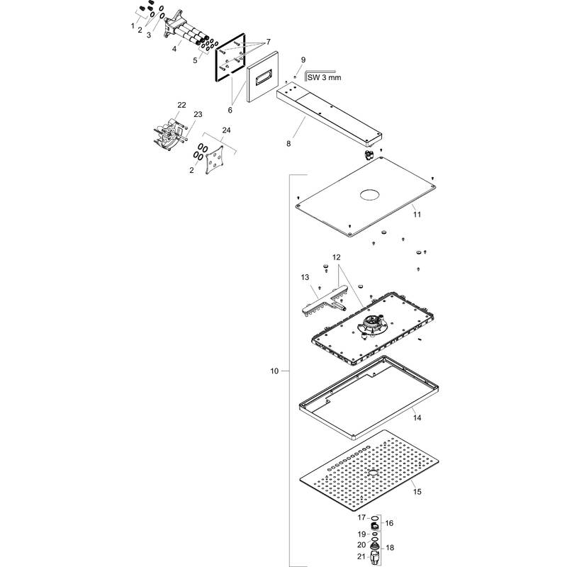 Spare parts for products 24007600