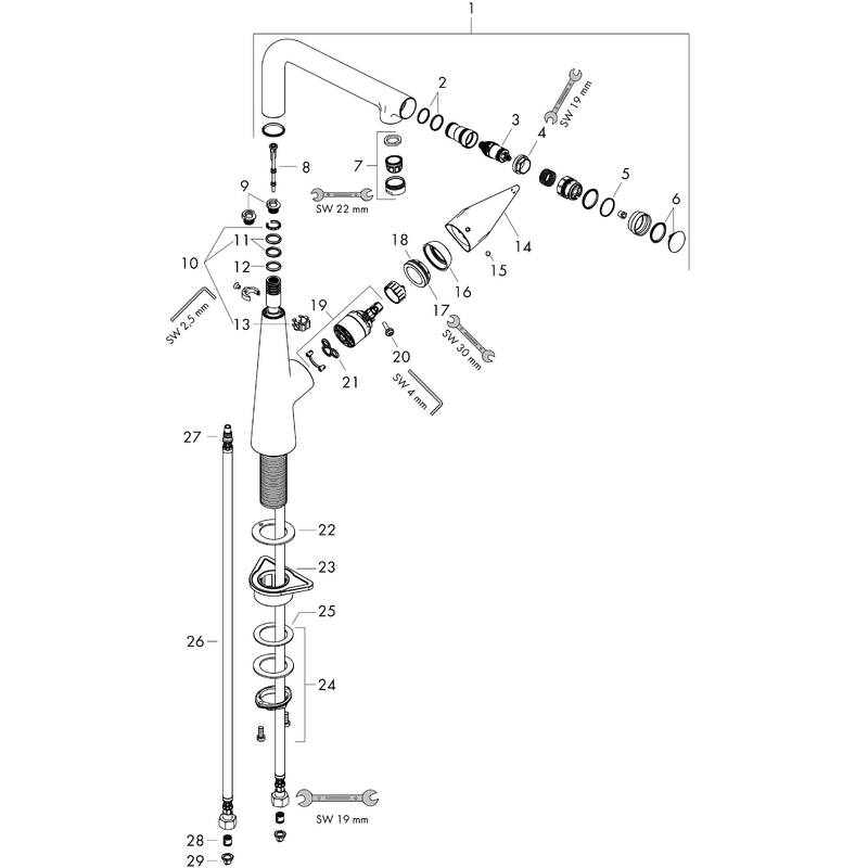 Spare parts for products 72820000