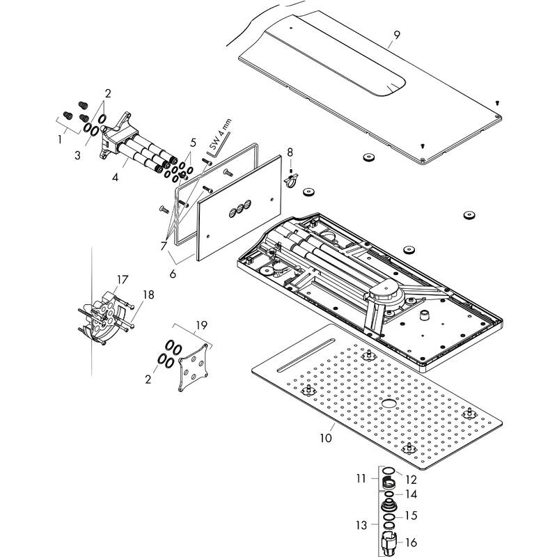 Spare parts for products 24001400
