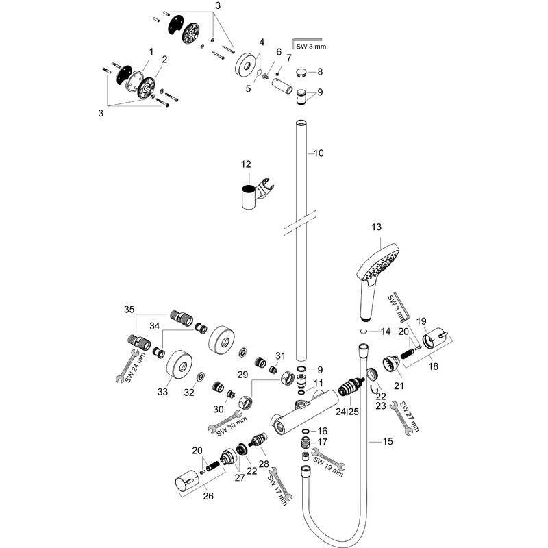 Spare parts for products 27249400