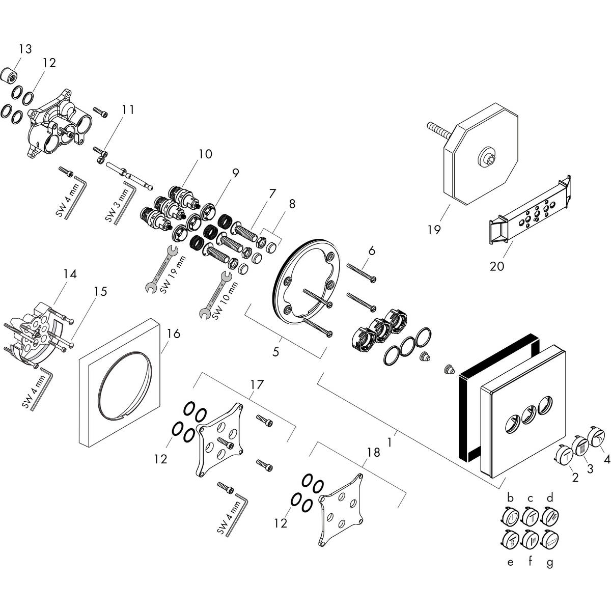 Spare parts for products 15736400