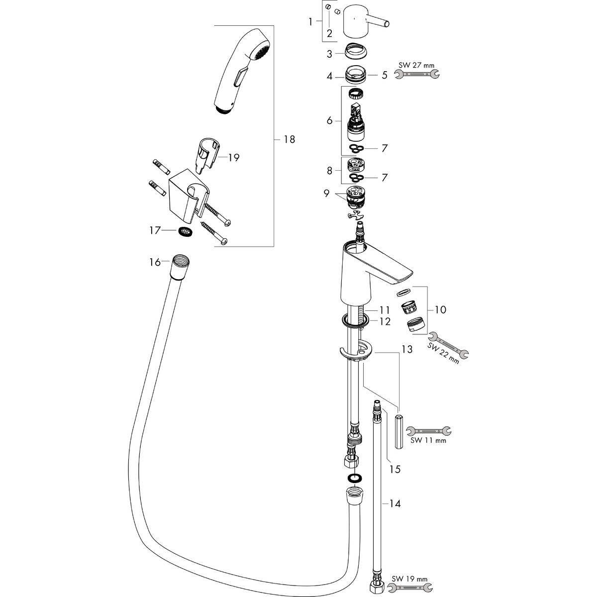 Spare parts for products 72290000