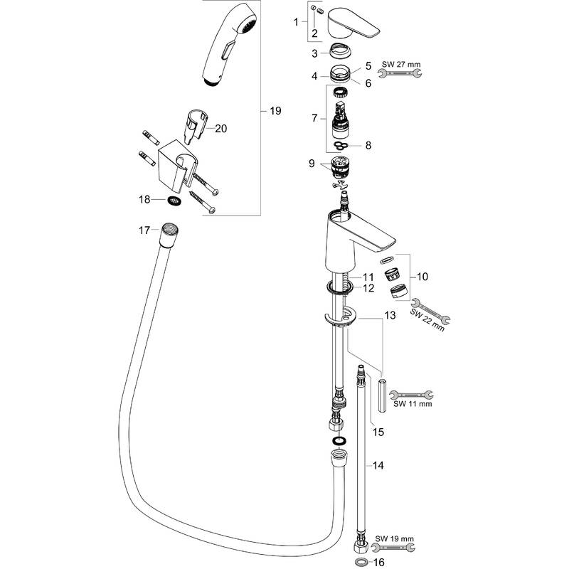 Spare parts for products 71729000