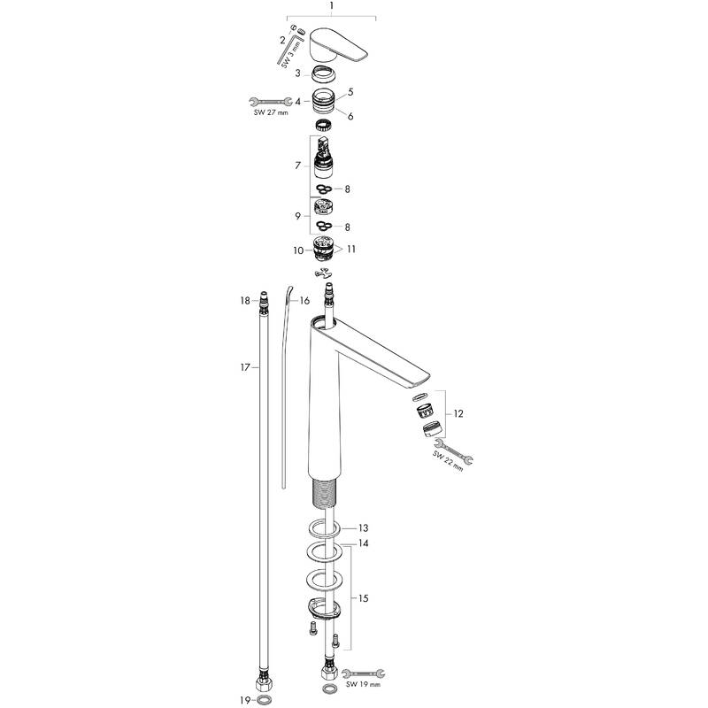 Spare parts for products 71716000