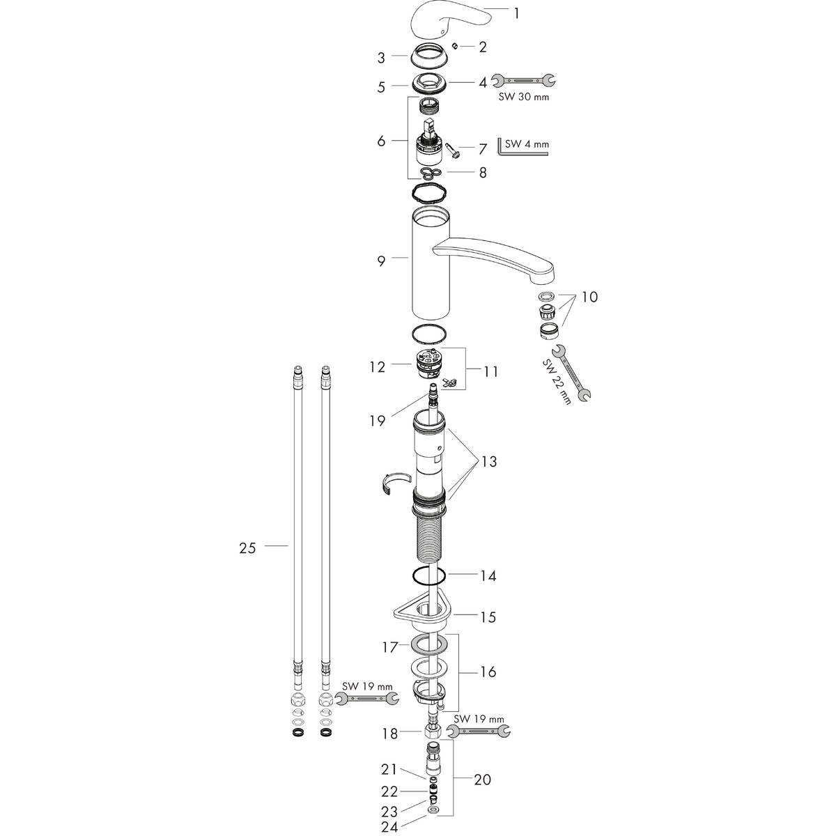 Spare parts for products 31784000