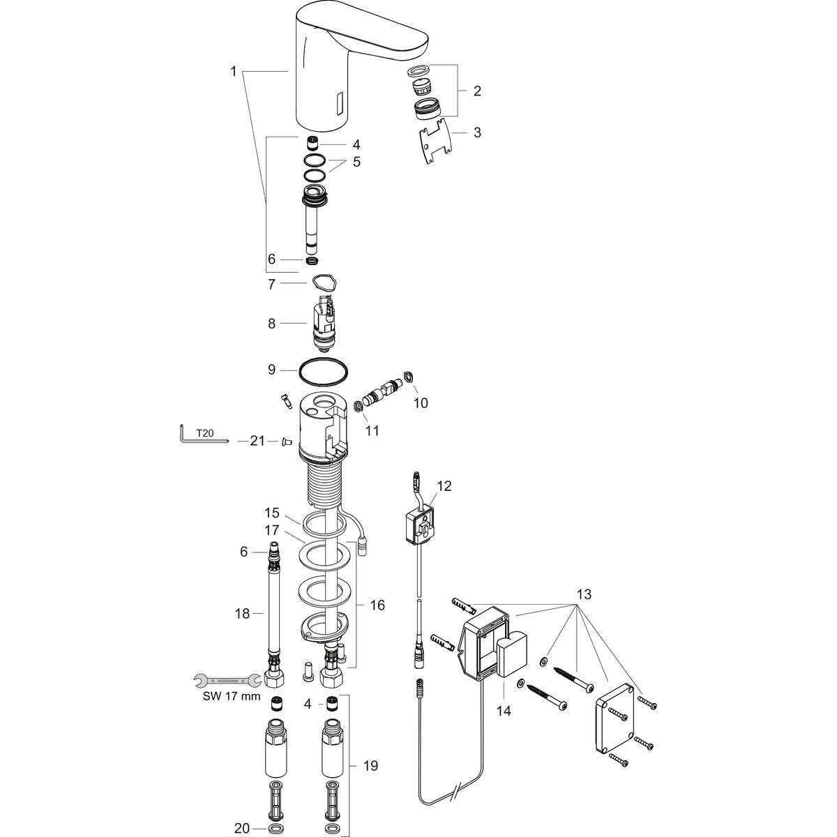 Части смесителя. Запчасти Hansgrohe Focus 31172000. Hansgrohe запчасти для смесителей. Запчасти для смесителя на раковину Hansgrohe. Запчасти для крана Hansgrohe.