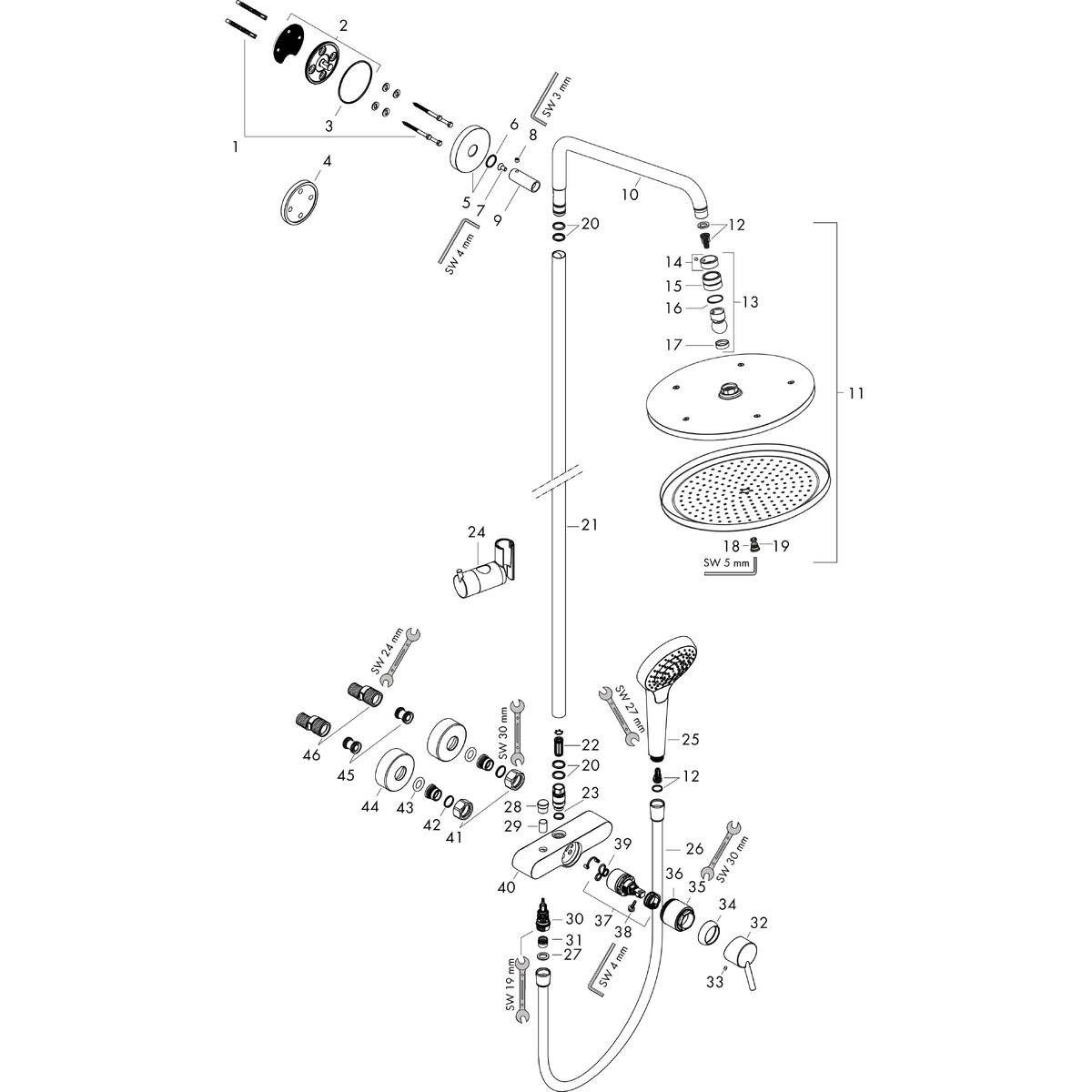 Spare parts for products 26791000