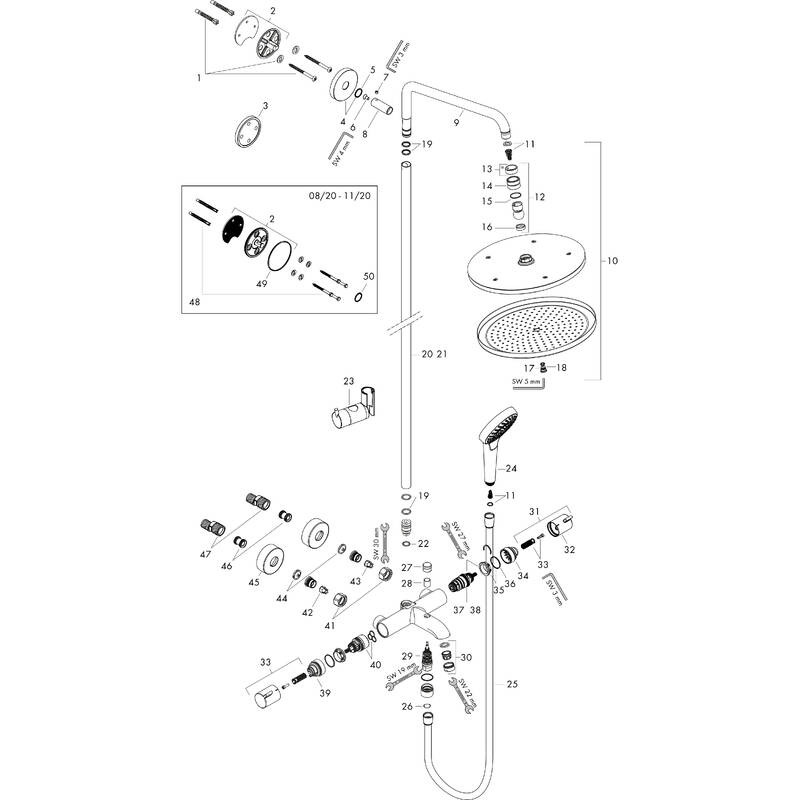 Spare parts for products 26792000