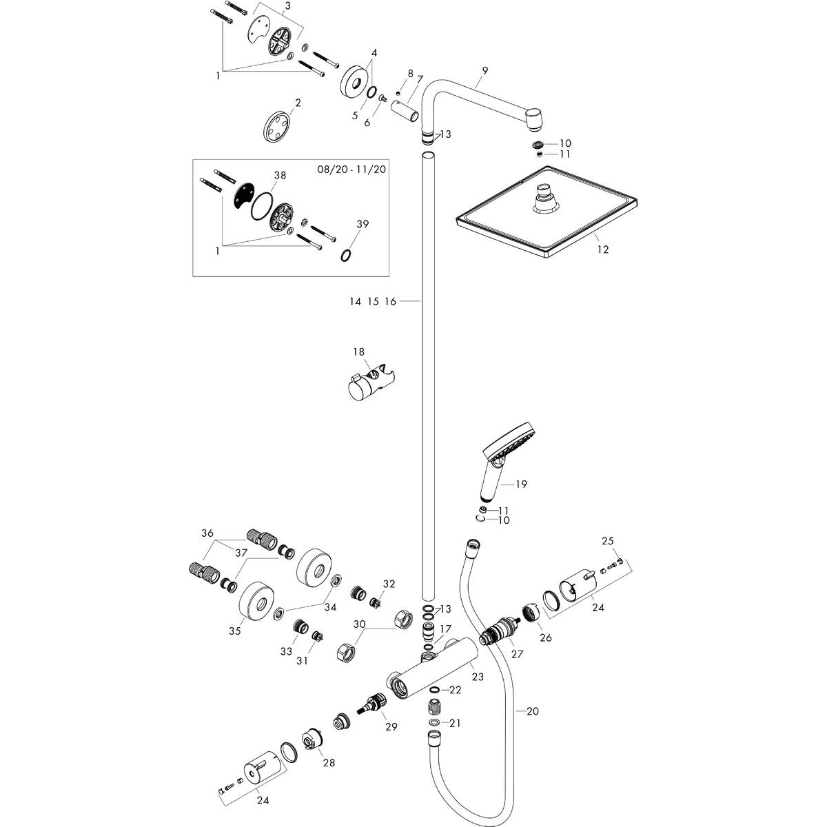 Spare parts for products 27281000